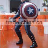 High Quality Hot Sale Resin Anime Character Captain America Statue for Collection thumbnail-2