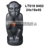 Vietnam Wholesale Garden Ornament Monkey Pottery Light Cement Decor Statue