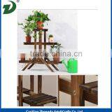 Antique Garden Decorative Wood Flower Rack Flower Stand thumbnail-4