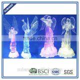 Acrylic Promotional Fashionable Angels With Colorful LED Light and 6 Timer thumbnail-1