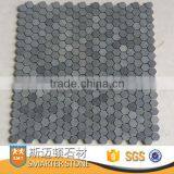 Hexagon Stone Mosaics Grey Bluestone for Flooring thumbnail-1
