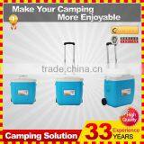 Portable Rotomolde Picnic Ice Cooler Box With Wheels thumbnail-1