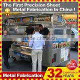 China Hand Push Food Grilling Cart for Sale thumbnail-1