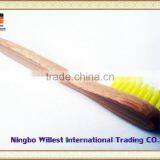 Yellow Color Bristle Thin Bamboo Handle Adult Personalized Toothbrush thumbnail-2