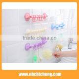 Suction Kitchen Bath Accessories Sets Rack Storage Holders Suction Hook thumbnail-3