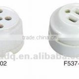 cheap electrical porcelain / ceramic socket / receptacle