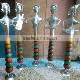 IRON/WOODEN MUSICIANS SET OF 5 thumbnail-1
