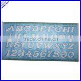 22cm Plastic Drawing Alphabet Ruler thumbnail-2