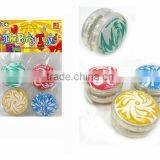 classic printed new design new ABS promotion flashing yoyo with EN71