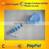 Plastic Handle Bath Brush With Sponge thumbnail-1