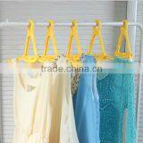 New Colorful Foldable Plastic Hanger/manufacturer OEM Foldable Hanger in Factory Price/foldable Hanger Manufacturer thumbnail-2