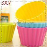 330ml Manufacture Colorful Round Plastic Dessert & Candy Bowls With Spoon thumbnail-2