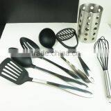 32017 7PCS NYLON KITCHEN TOOLS WITH S/S STAND thumbnail-3