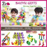 Magicaf Plumbing Trap Blocks Plastic Insert Blocks Pipe Type Assembling Building Blocks Toy Multicolour Smart thumbnail-1
