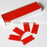 CN054 1.5 Inch Razor Scraper Plastic Blade 100pcs Each Lot thumbnail-1