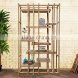 Book Rack Unique Natural Teak Wood Furniture thumbnail-1