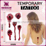 NEWAIR Custom Professional Waterproof Temporary Body Art Tattoo Sticker thumbnail-3