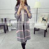 Wholesale Ladies Knitted Sweater Coat Women Long Knit Cardigan thumbnail-2