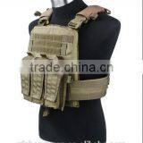 Khaki Military Tactical Adaptive Bulletproof Vests thumbnail-3
