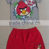 New Designer Kids Cartoon Animal Printed Cotton Pajamas Set for Summer Children thumbnail-2