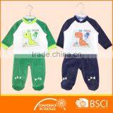Infant Baby Pajama Set Fancy Dinosaur Sleeping Suits thumbnail-1