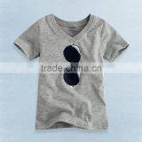 Wholesale Children's Boutique Baby Clothing Breathable Cotton Summer Short Sleeve Cotton T-shirt thumbnail-2