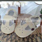 New Born Baby New Design Hand Made Cheap Real Leather Shoes thumbnail-5