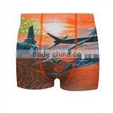 MGOO Factory Made Custom Printed Mens Underwear Cotton With Sublimation Boxer Brief For Men thumbnail-3
