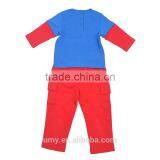 2017 Newborn Baby Boy Unique Applique Long Sleeve T-shirt With Red Pant thumbnail-2