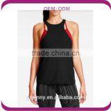 Women Teen Raceback Muscle Free Cotton Crohet Fitness Tank Top thumbnail-1