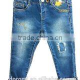 Children Knitted Demin Pants thumbnail-1