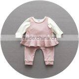 S17738A Kids Clothes Wholesale Girls Fall Outfits Baby Clothing Sets thumbnail-3