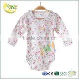 High Quality Floral Romper Newborn Baby Clothes thumbnail-1