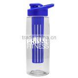 USA Made 26 oz Tritan Infuser Flair Bottle & Drink-Thru Lid - BPA-free, Has a Long Infuser Basket and Comes With Your Logo thumbnail-2