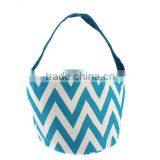 Wholesale Monogrammed Easter Bucket Easter Basket Easter Burlap Bunny Basket Picnic Basket 2016 Spring Easter Bag thumbnail-3