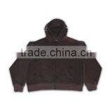 High Quality Slim Fit Zip up Ribbed Cheap Custom Logo Half Zip Hoodie thumbnail-5