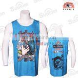 2016 100% Polyester Custom Printed Made Wrestling Singlets thumbnail-6