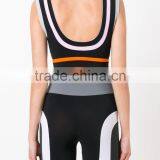 2017 New Style Custom Made Sexy Seamless Stretch Yoga Sport Bra Ladies Fashion Cropped Top thumbnail-3