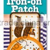 Mini Neon Iron on Canvas Patches Heat Transfer Fabric Patch