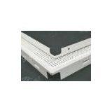 Sound Proofing Decorative Acoustic Ceiling Tiles Perforated Fireproof With Roll Coating thumbnail-1