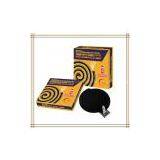 China smokeless black mosquito repellent incense coil/black mosquito coil