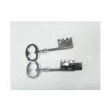 Company Gift Gold Metal Key USB Flash Drive , 128MB 256MB 512MB USB Disk