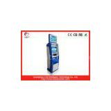 Government Bill Payment Kiosk Anti-vandal With LCD Advertising Player