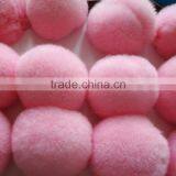 SJ748-01 2016 New Design Pom Pom Fur Balls Genuine 8cm Real Rabbit Colorful Fur Ball Pom thumbnail-5