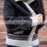 Wool Ugly Christmas Sweater Design for Girl With Jackalope Patterns of Loose Fit Wholesale Clothing Direct From China thumbnail-3