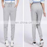 T-WP002 Women Bandage Slim Fit French Terry Sport Pants thumbnail-4
