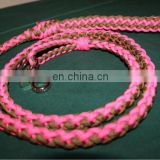 paracord braided dog leash braided rope leash dog leash leather
