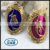 Factory Price Custom Luxury Metal Two Tone Color Printed 3d Wine Emblem Label With Good Sticker thumbnail-4