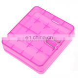 Plastic Rechargeable Cell Storage Plastic 4X 18650 Battery Box