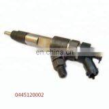 Original Injector Common Rail Fuel Injector Diesel Fuel 0445120002 0986435501 198081 500384284 for Sofim8140